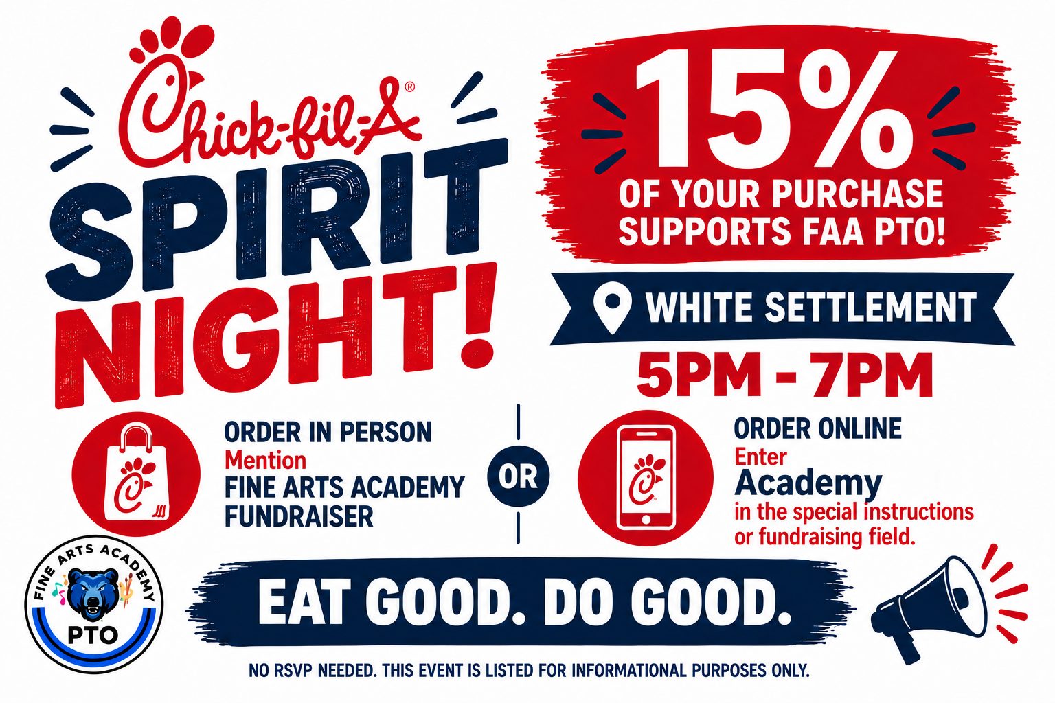 Chick-fil-a Spirit Night